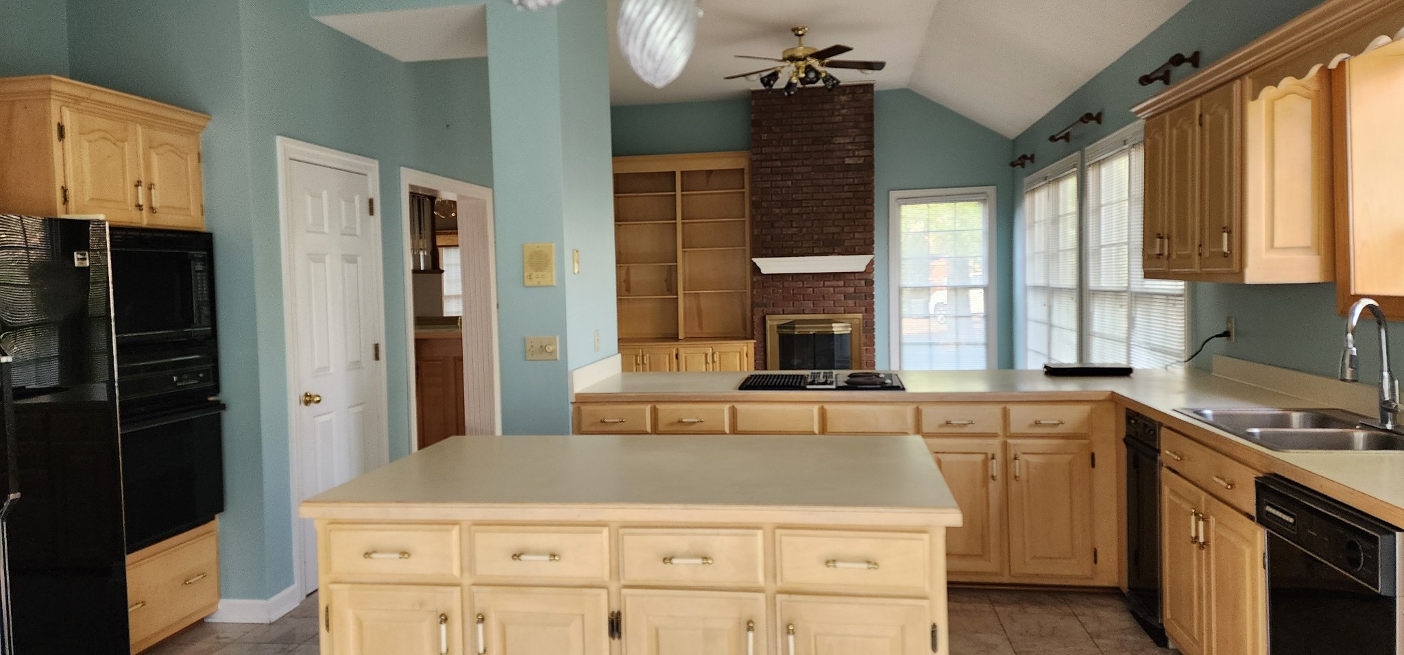 1128 Fairways Lebanon, TN 37087 - Photo 19 of 48 a kitchen with stainless steel appliances granite countertop a stove a sink and a refrigerator