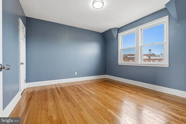 a view of empty room