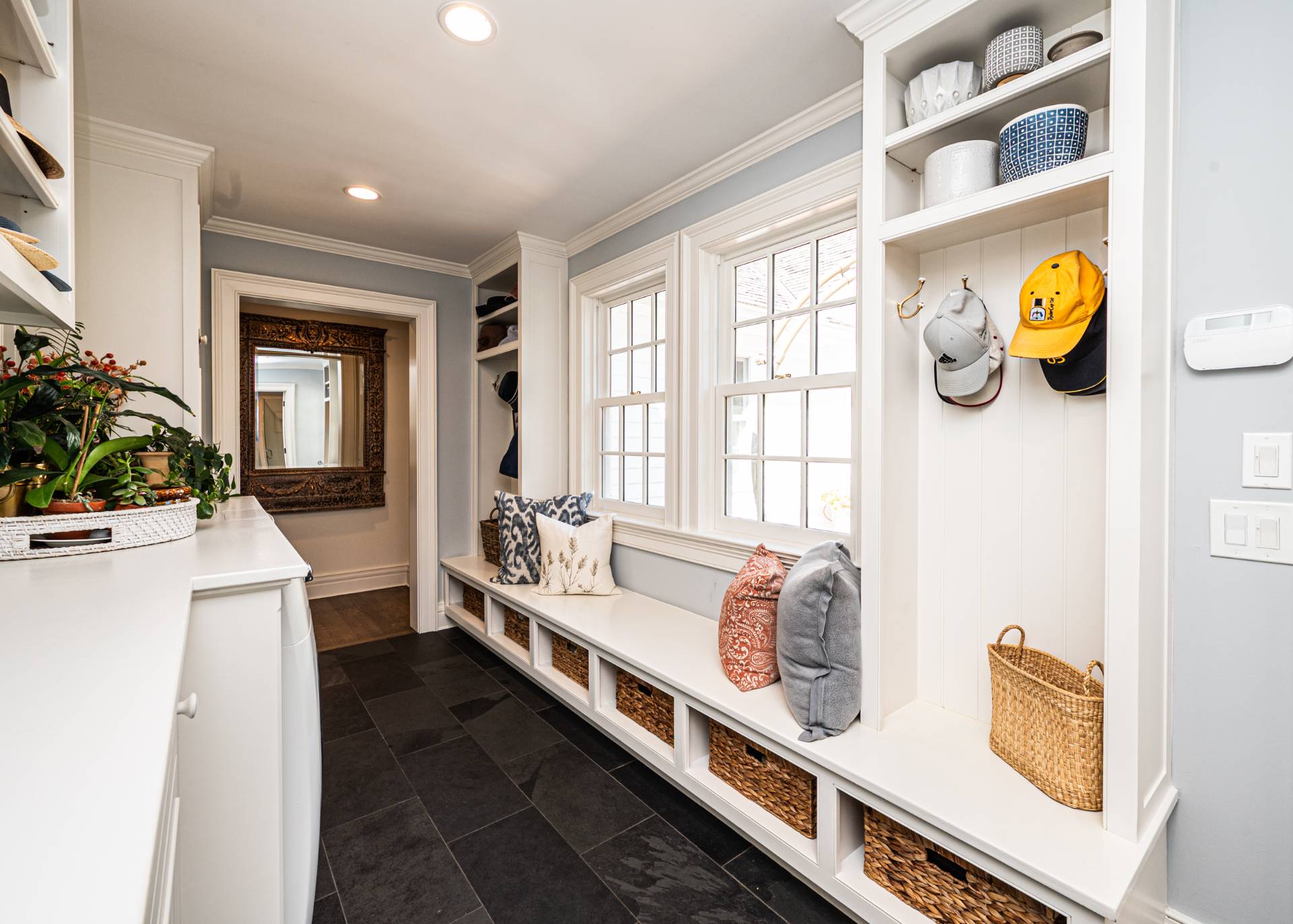 92 South Country Road Remsenburg-Speonk, NY 11960 - Photo 11 of 30 a large living room with a bed and furniture