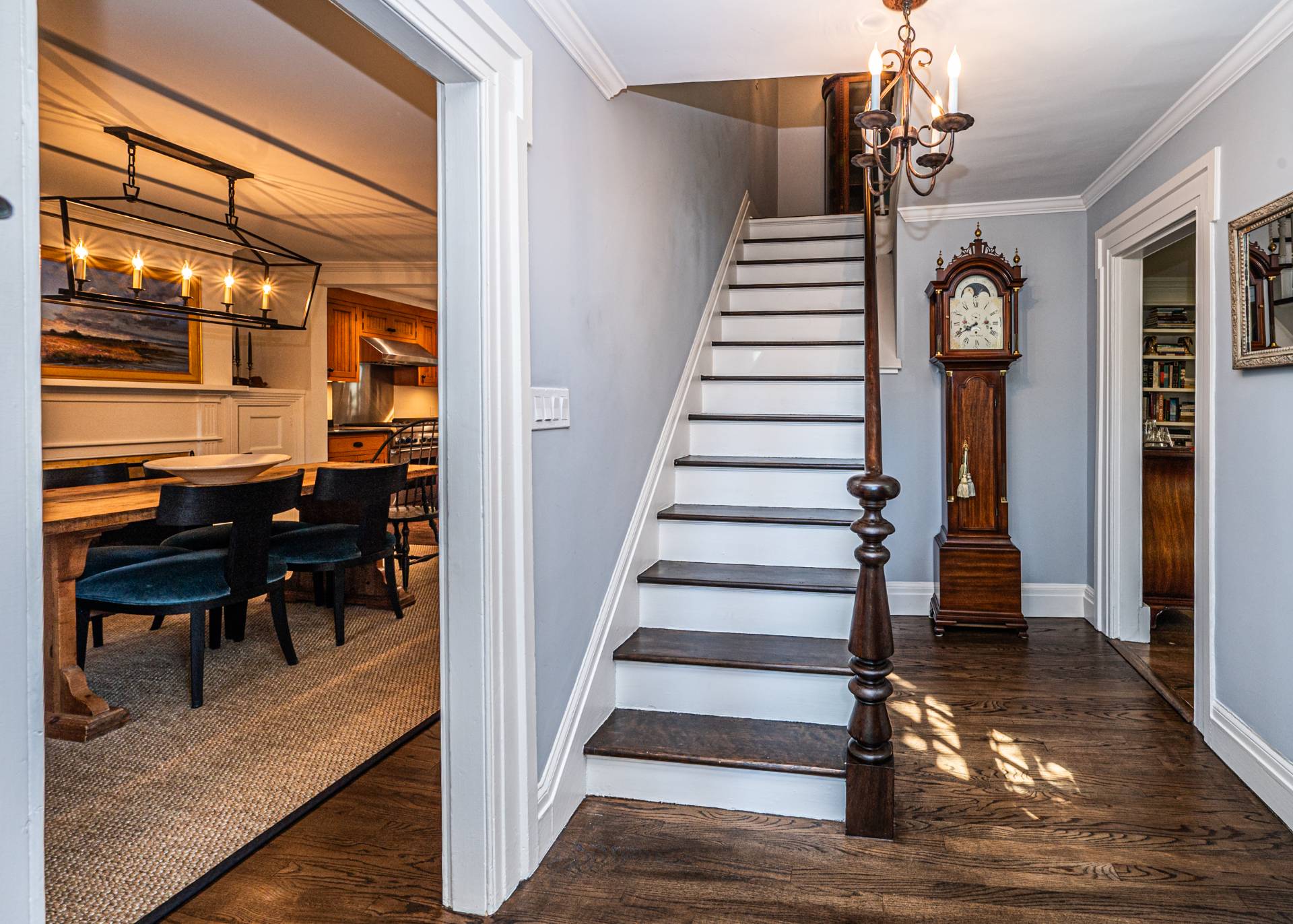 92 South Country Road Remsenburg-Speonk, NY 11960 - Photo 3 of 30 a view of entryway and hall with wooden floor