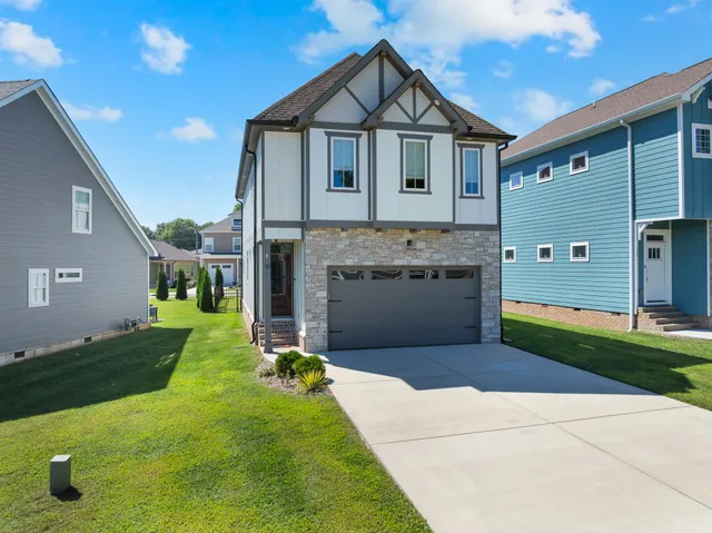 a picture of a house with a swimming pool