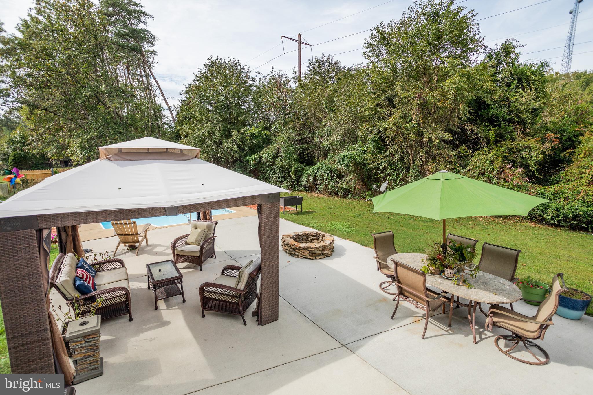 3365 Old Elk Neck Road Elkton, MD 21921 - Photo 18 of 21 Pool and patio area with firepit