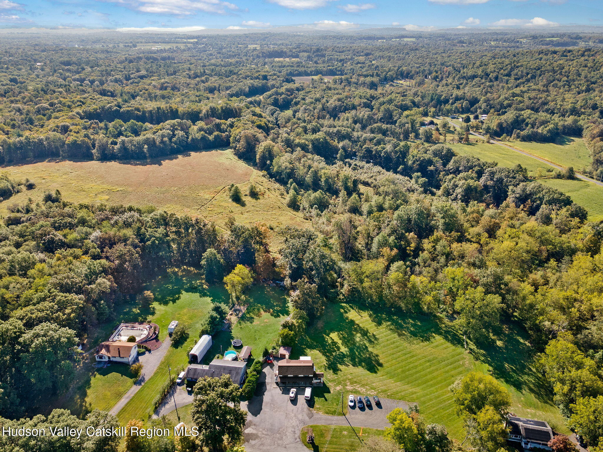 1218 Burlingham Road Pine Bush, NY 12566 - Photo 22 of 28 an aerial view of residential houses with outdoor space