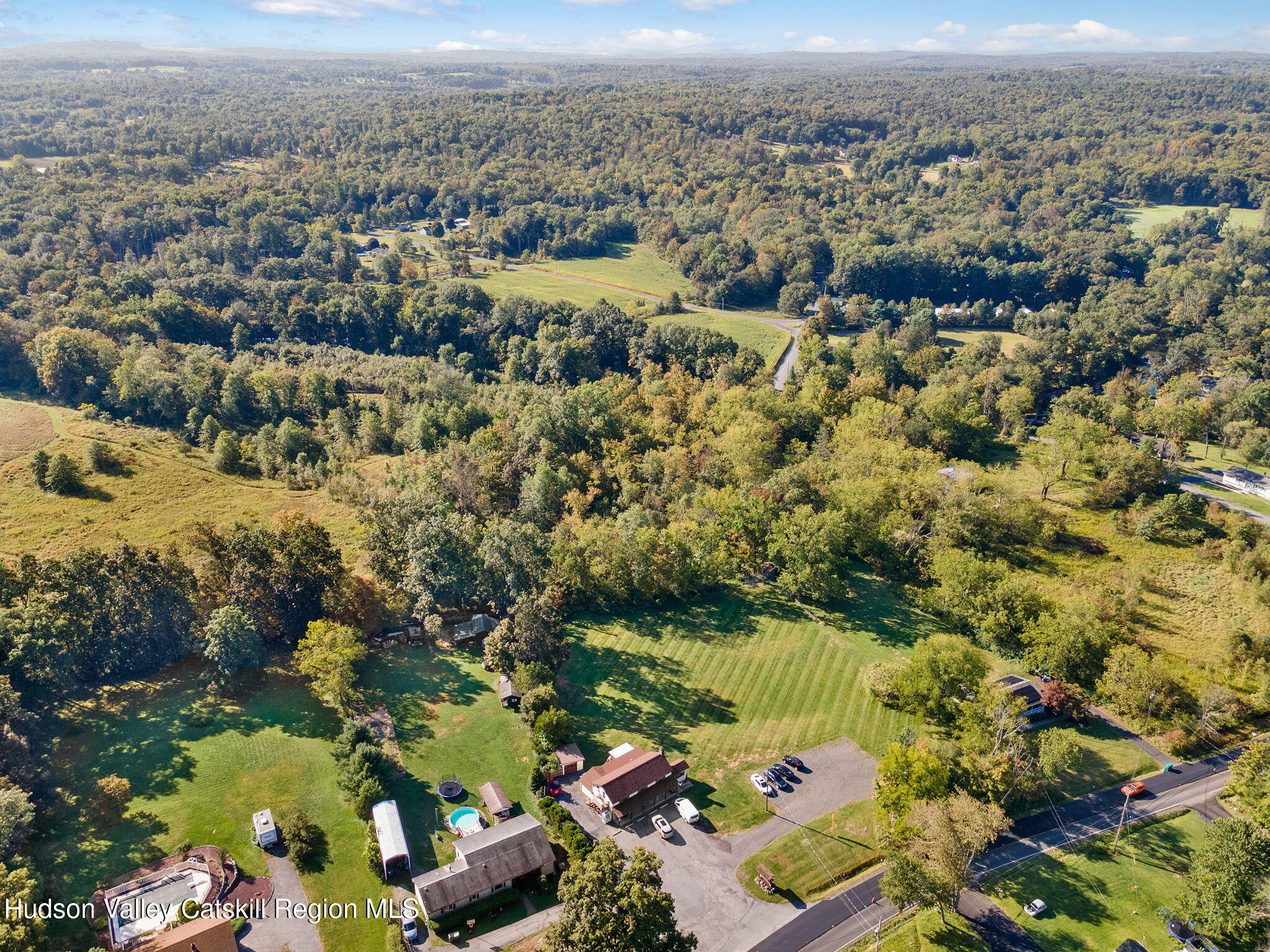 1218 Burlingham Road Pine Bush, NY 12566 - Photo 23 of 28 an aerial view of residential houses with outdoor space