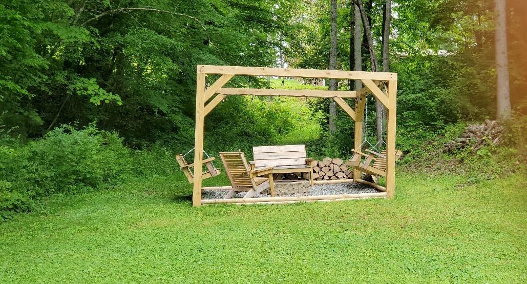 307 Ridgewood Drive Clinton, TN 37716 - Photo 27 of 30 gazebo and firepit
