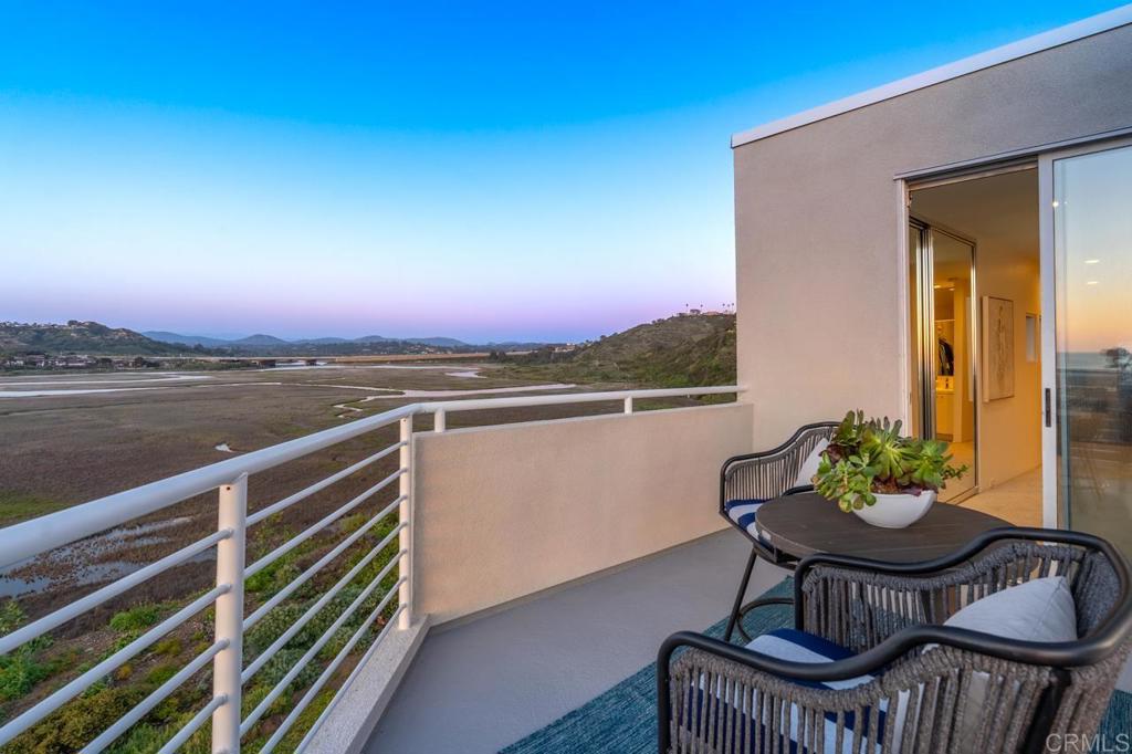 170 Solana Point Circle Solana Beach, CA 92075 - Photo 18 of 68 a view of a balcony with chair and table