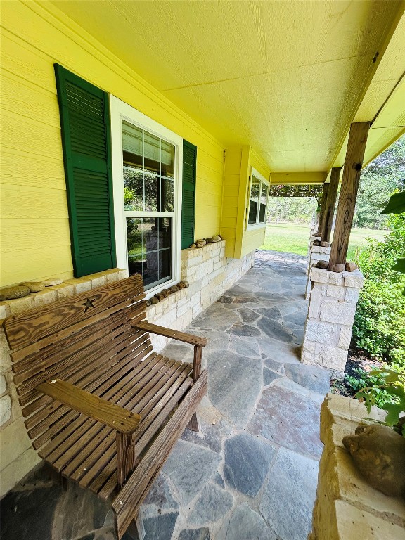 1076 West Branding Iron Road Weimar, TX 78962 - Photo 23 of 24 a view of a two chairs in the patio