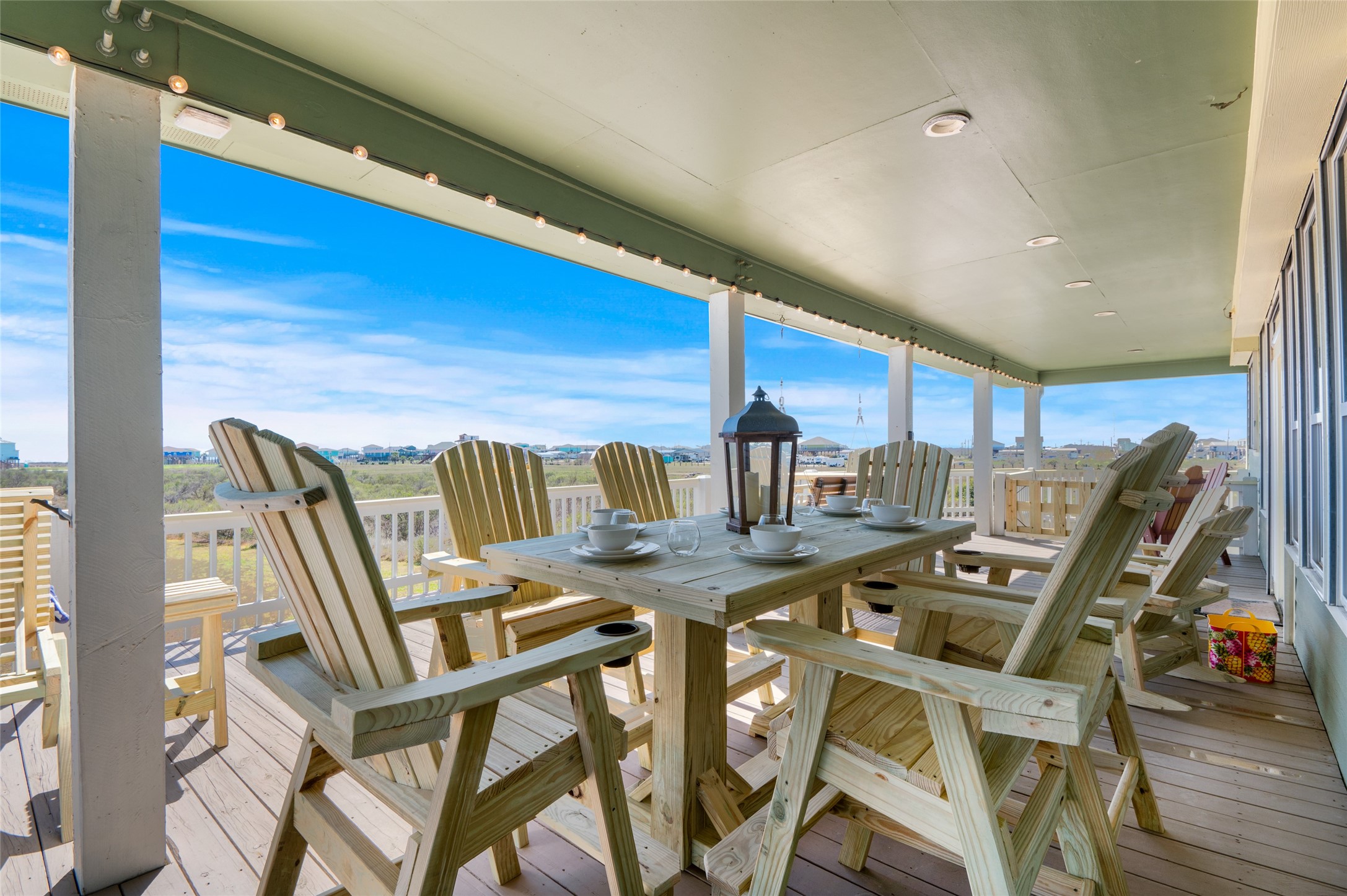 200 Mobile Crystal Beach, TX 77650 - Photo 2 of 49 a view of a dining room with furniture and wooden floor