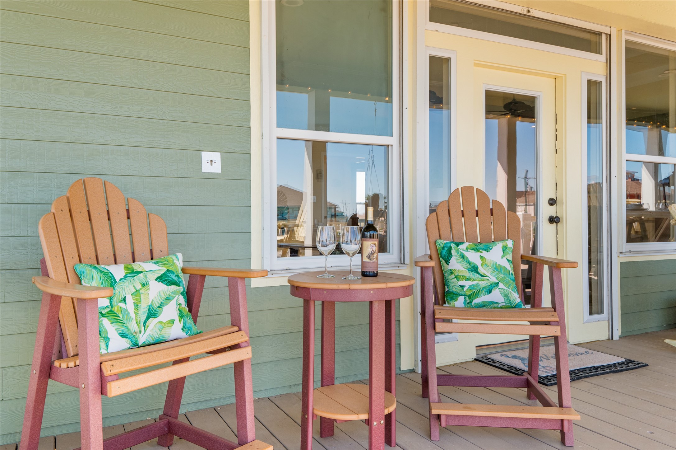 200 Mobile Crystal Beach, TX 77650 - Photo 8 of 49 a view of a dining room with furniture window and wooden floor