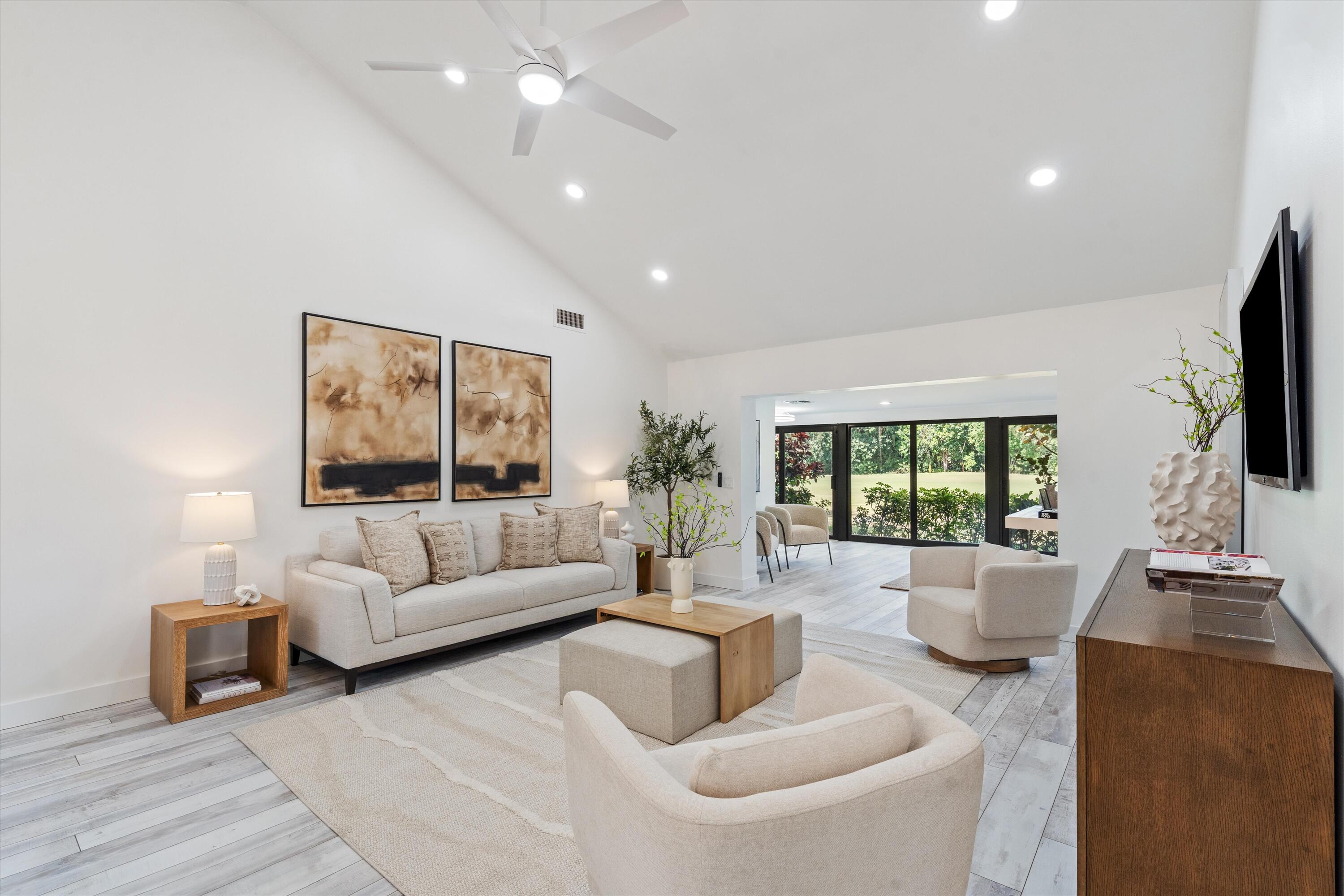 9207 Pecky Cypress Lane, Unit 9B Boca Raton, FL 33428 - Photo 5 of 29 Living Room 9207 Pecky Cypress Ln