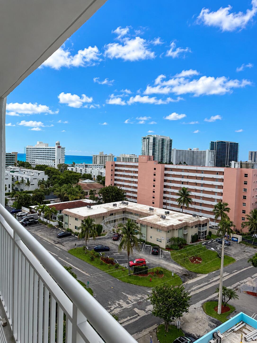 1505 North Riverside Drive, Unit 1002 Pompano Beach, FL 33062 - Photo 7 of 32 Ocean view 1002 Deck