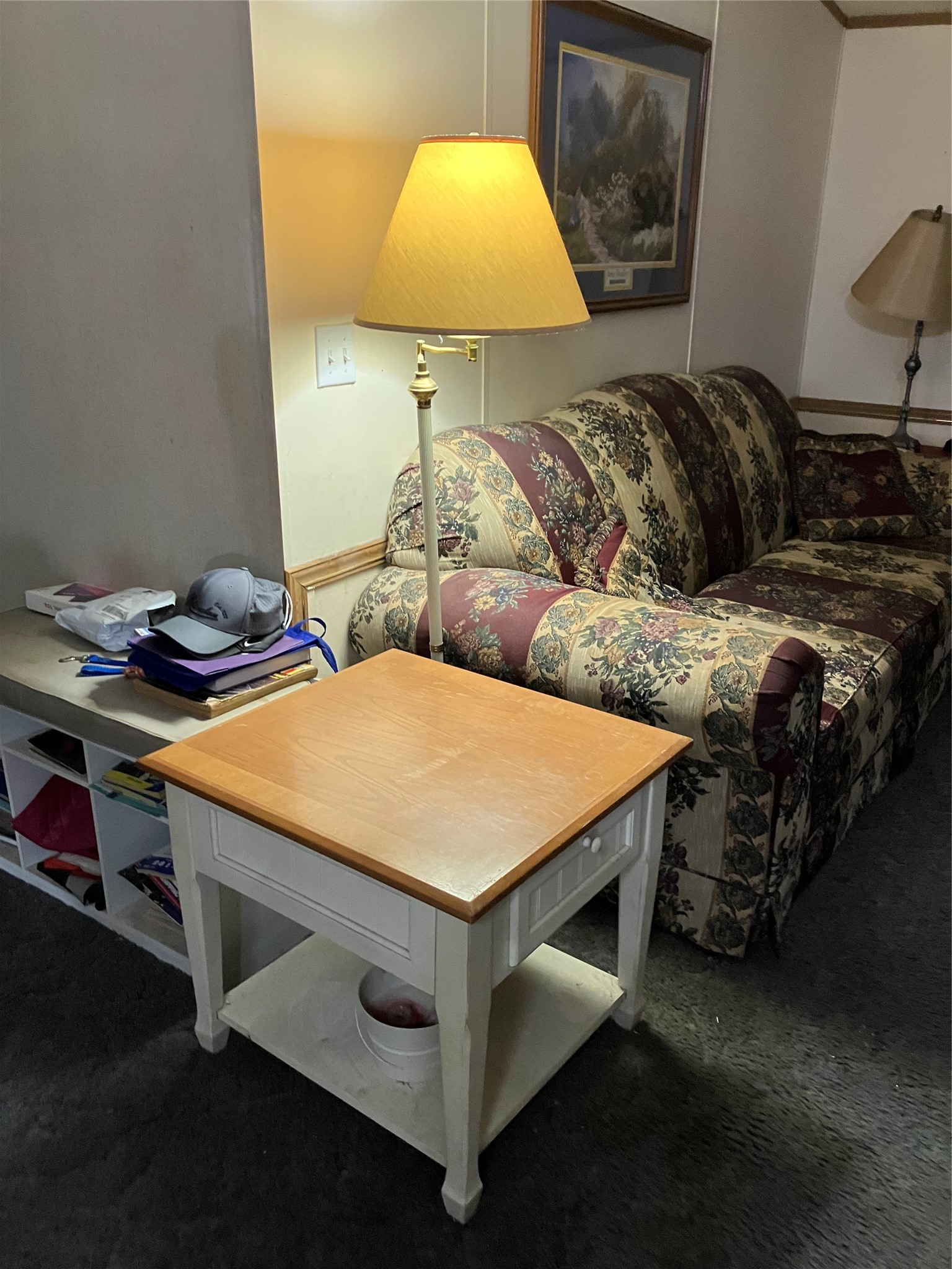20923 Stevens Street New Caney, TX 77357 - Photo 11 of 20 a bedroom with a bed and lamp
