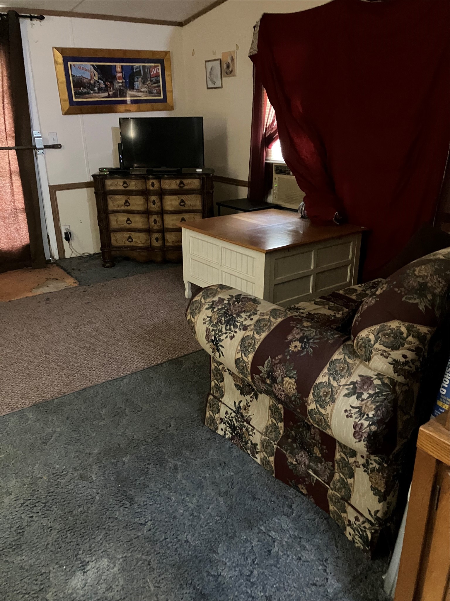 20923 Stevens Street New Caney, TX 77357 - Photo 10 of 20 a living room with furniture a flat screen tv and a fireplace