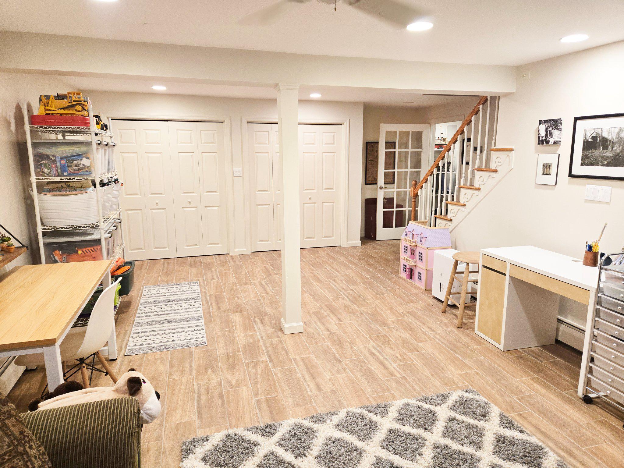 17 Stringer Drive Doylestown, PA 18901 - Photo 53 of 80 Finished Basement w/ Multiple Storage Closets