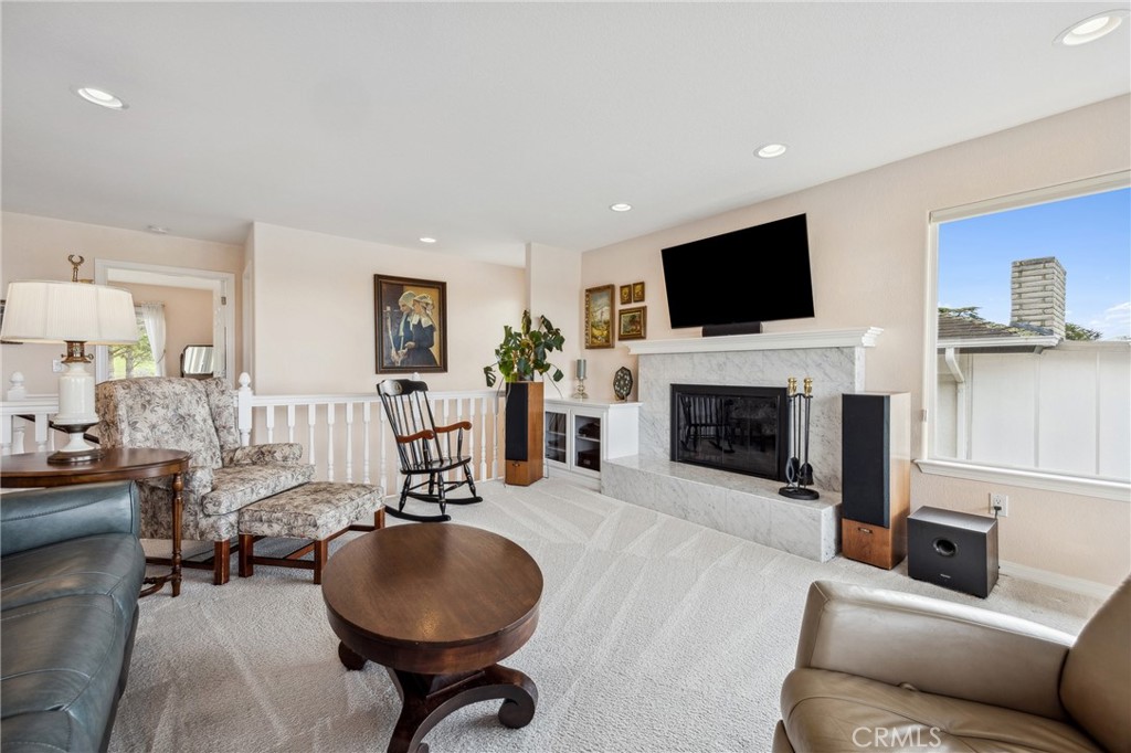 280 Kern Avenue Morro Bay, CA 93442 - Photo 6 of 54 a living room with furniture and a fireplace