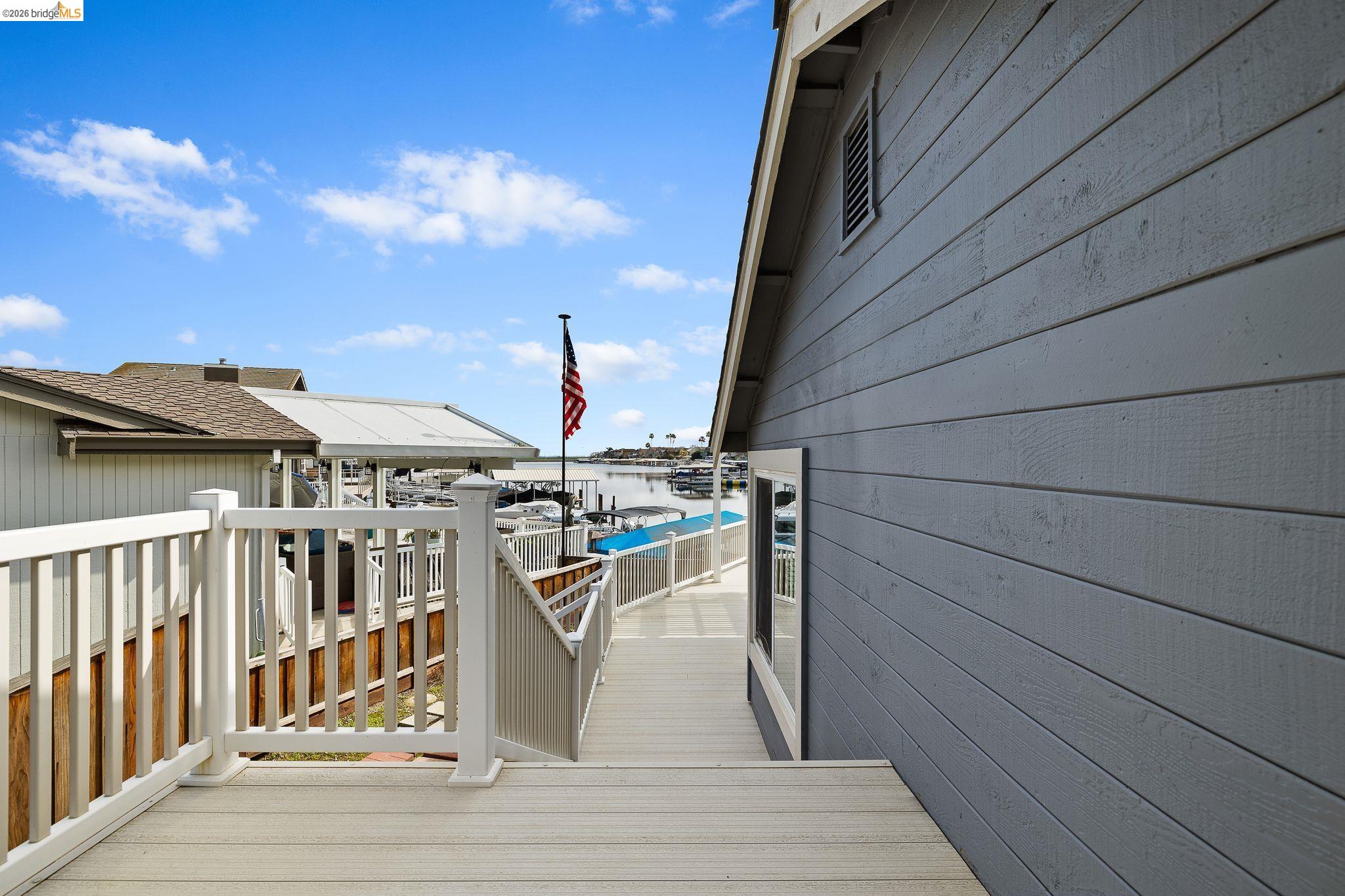 1147 Willow Lake Road Discovery Bay, CA 94505 - Photo 41 of 59 a view of outdoor space with deck and kitchen