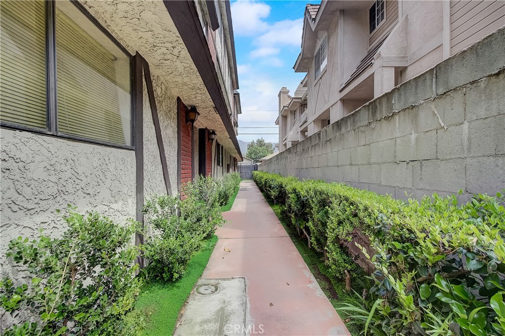 655 Alexander Street, Unit 3 Glendale, CA 91203 - Photo 25 of 26 a view of a pathway along with potted plants