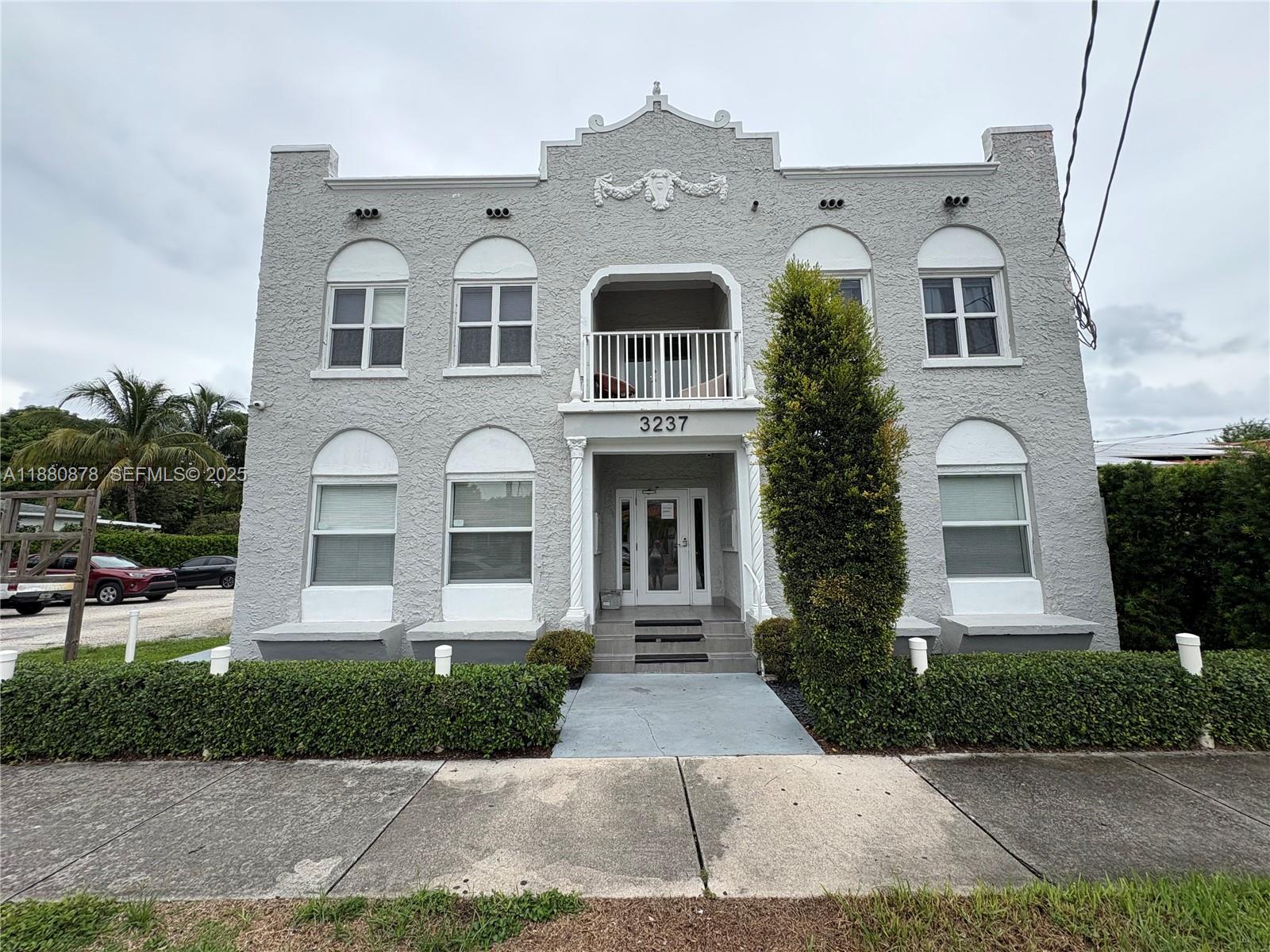 front view of a building