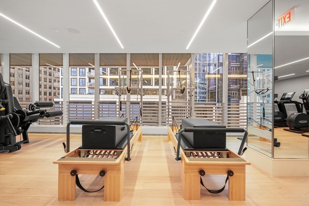 150 Seaport Boulevard, Unit 15CD Boston, MA 02210 - Photo 36 of 39 a kitchen with a stove and a sink