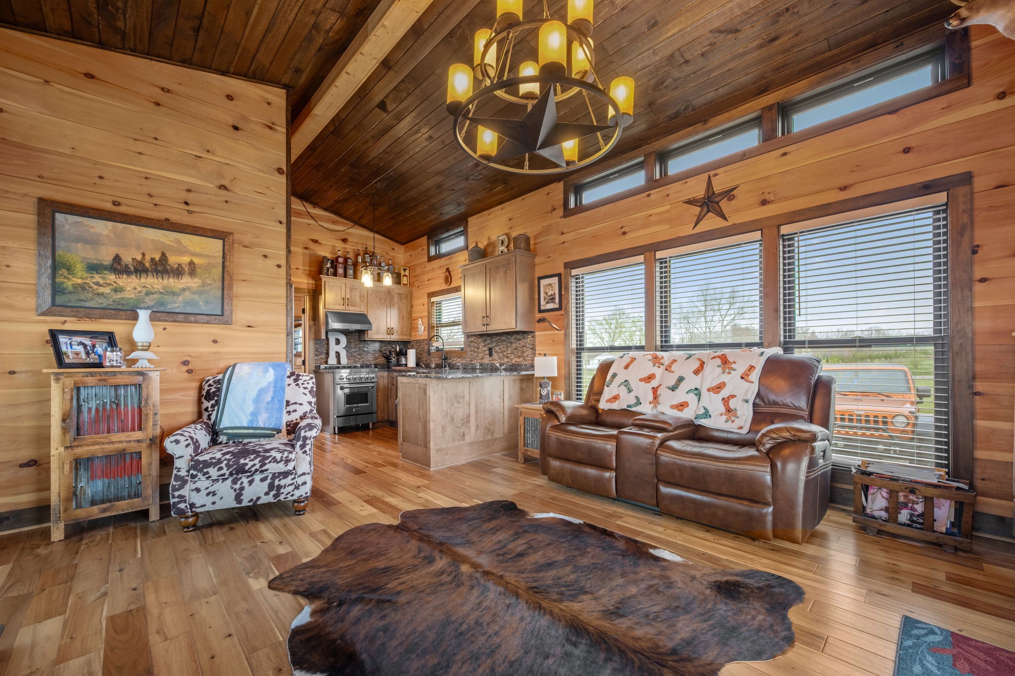 1765 Sugartree Springs Road Belvidere, TN 37306 - Photo 29 of 42 a living room with furniture and wooden floor