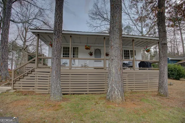 a view of a house with a window