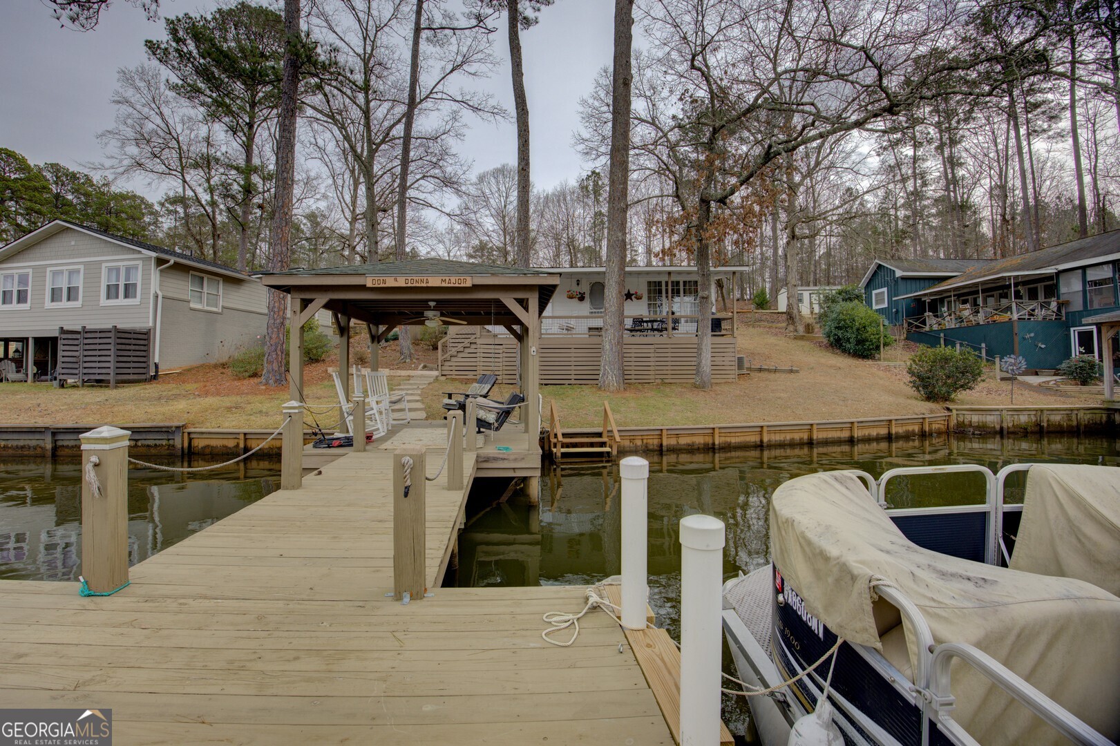 141 Andrea Circle Jackson, GA 30233 - Photo 32 of 41 a view of a swimming pool with a patio