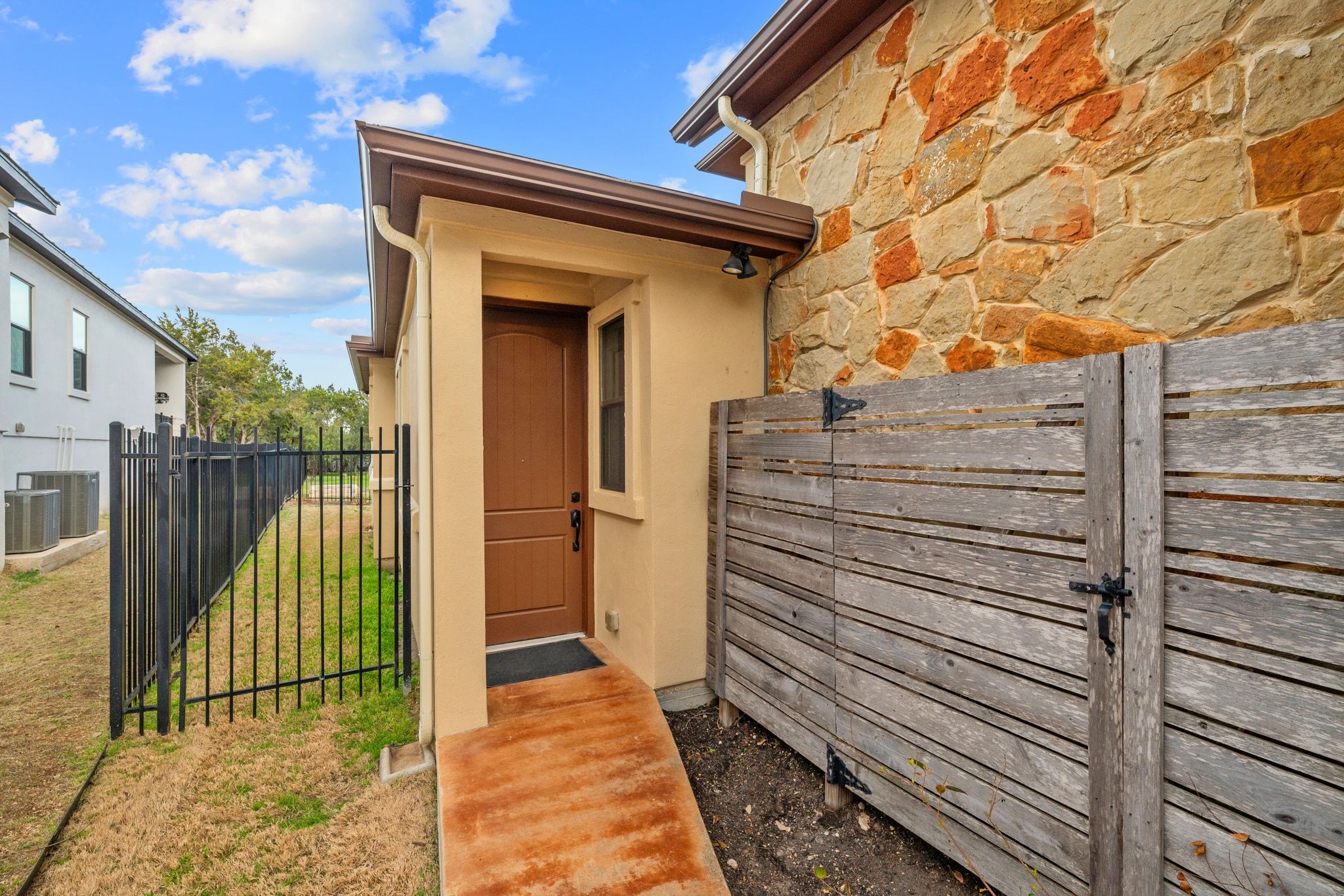3701 Copper Ridge Court Austin, TX 78734 - Photo 20 of 30 a view of a wooden door