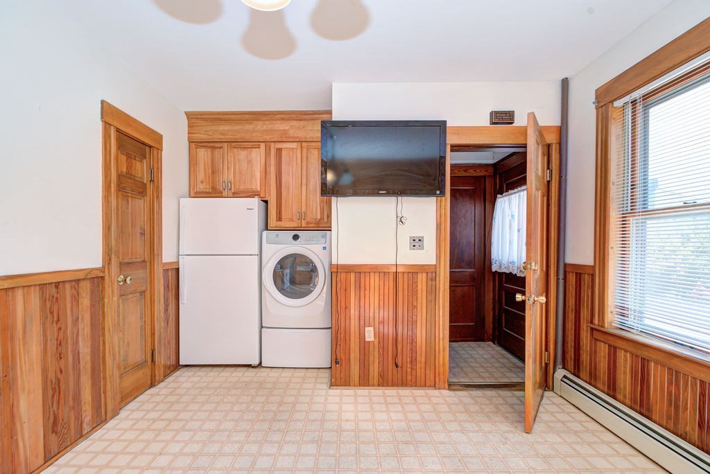 89-91 Larchwood Road Methuen, MA 01844 - Photo 15 of 39 a utility room with dryer and washer