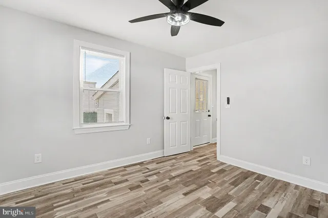 a view of a livingroom with a window