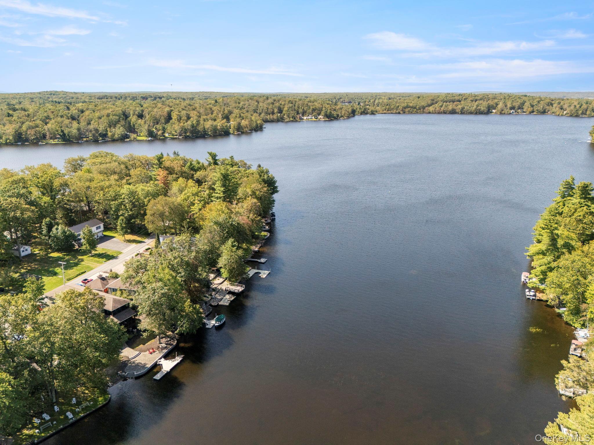 62 Middletown Point Road Rock Hill, NY 12775 - Photo 37 of 42 a view of a lake with a mountain in the background