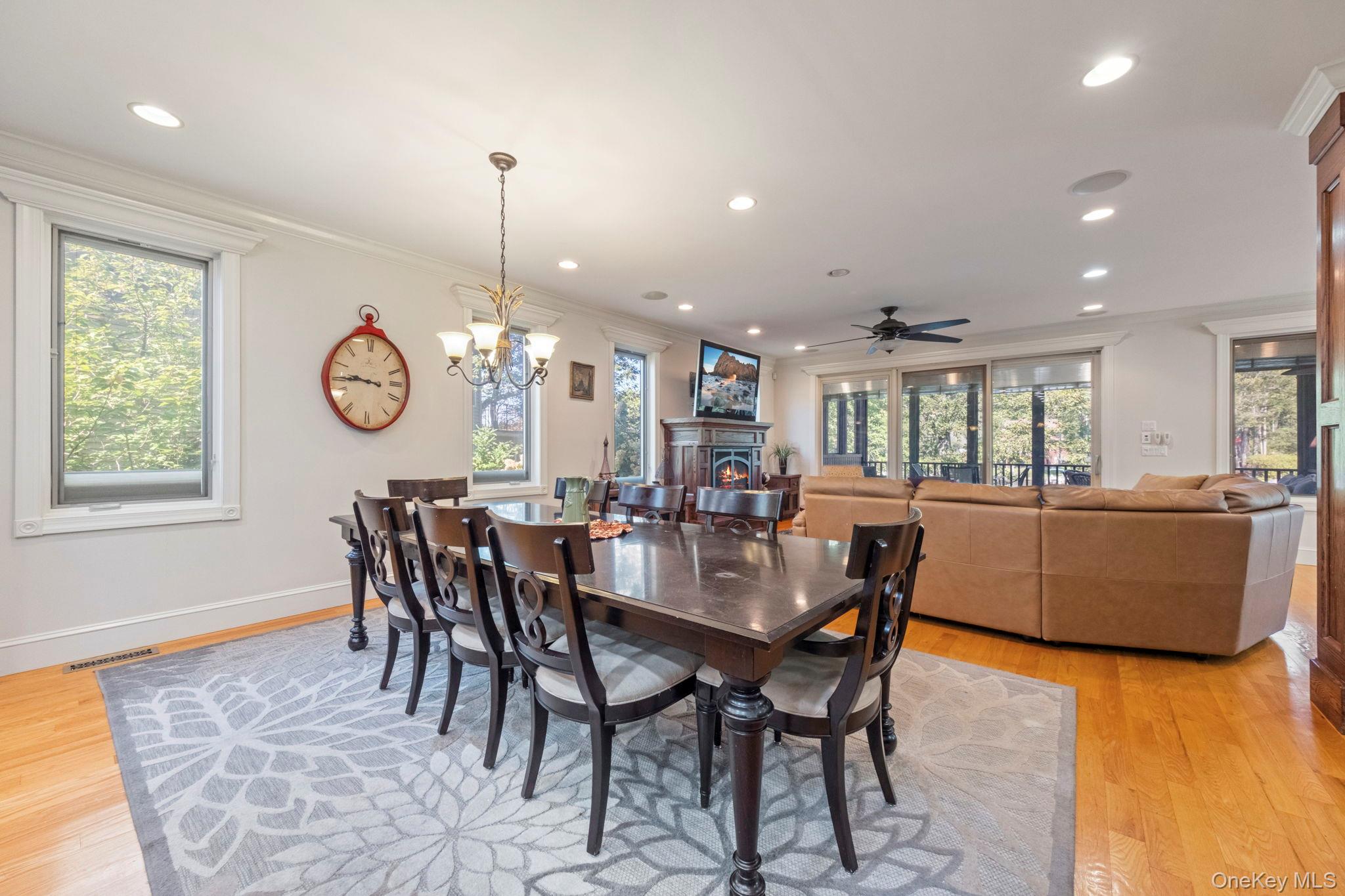 62 Middletown Point Road Rock Hill, NY 12775 - Photo 8 of 42 a dining room with furniture window and wooden floor