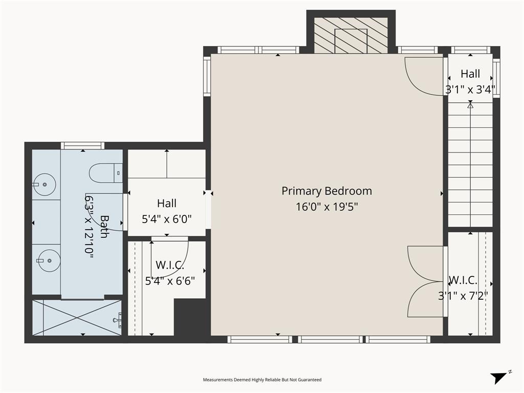 809 Cardinal Circle Bedford, TX 76022 - Photo 12 of 40 Upstairs primary suite with updated full bathroom and 2 closets.