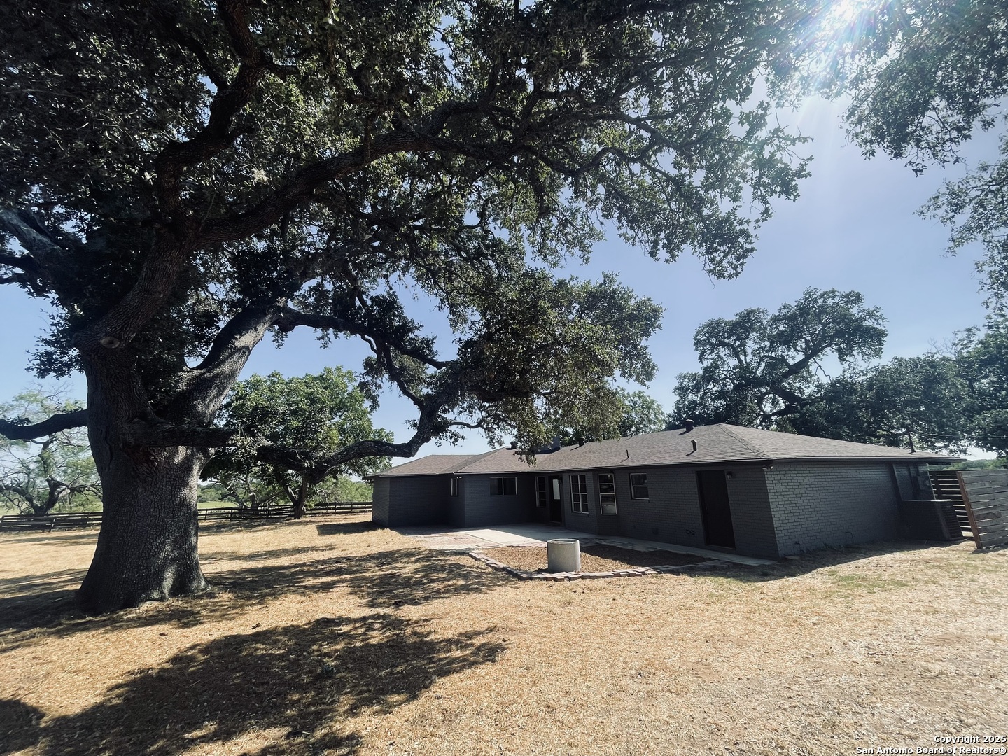 3010 Triple Tree Drive China Grove, TX 78263 - Photo 17 of 18 a street view covered with tall trees