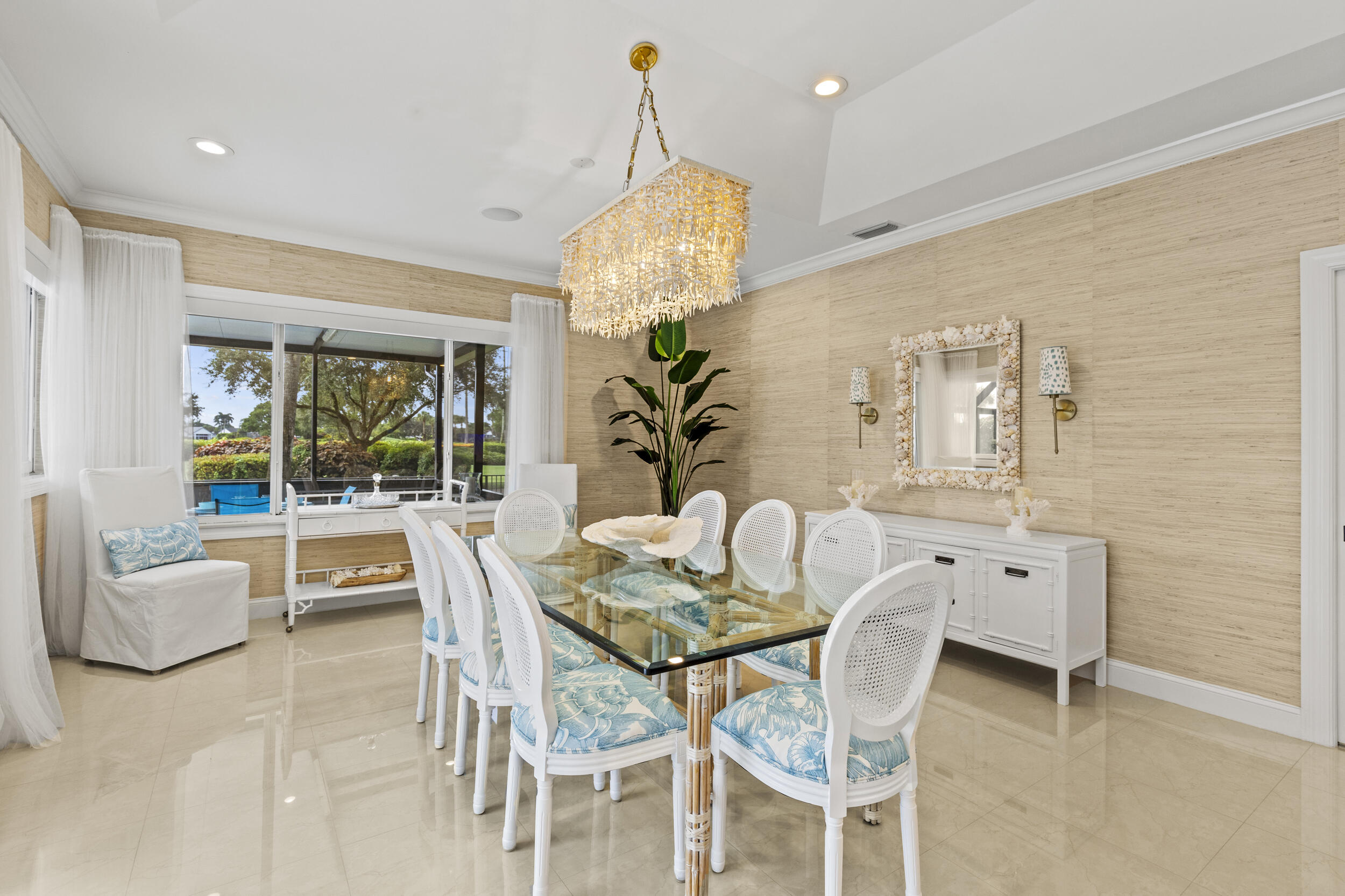 10431 Stonebridge Boulevard Boca Raton, FL 33498 - Photo 10 of 52 a dining room with furniture and window