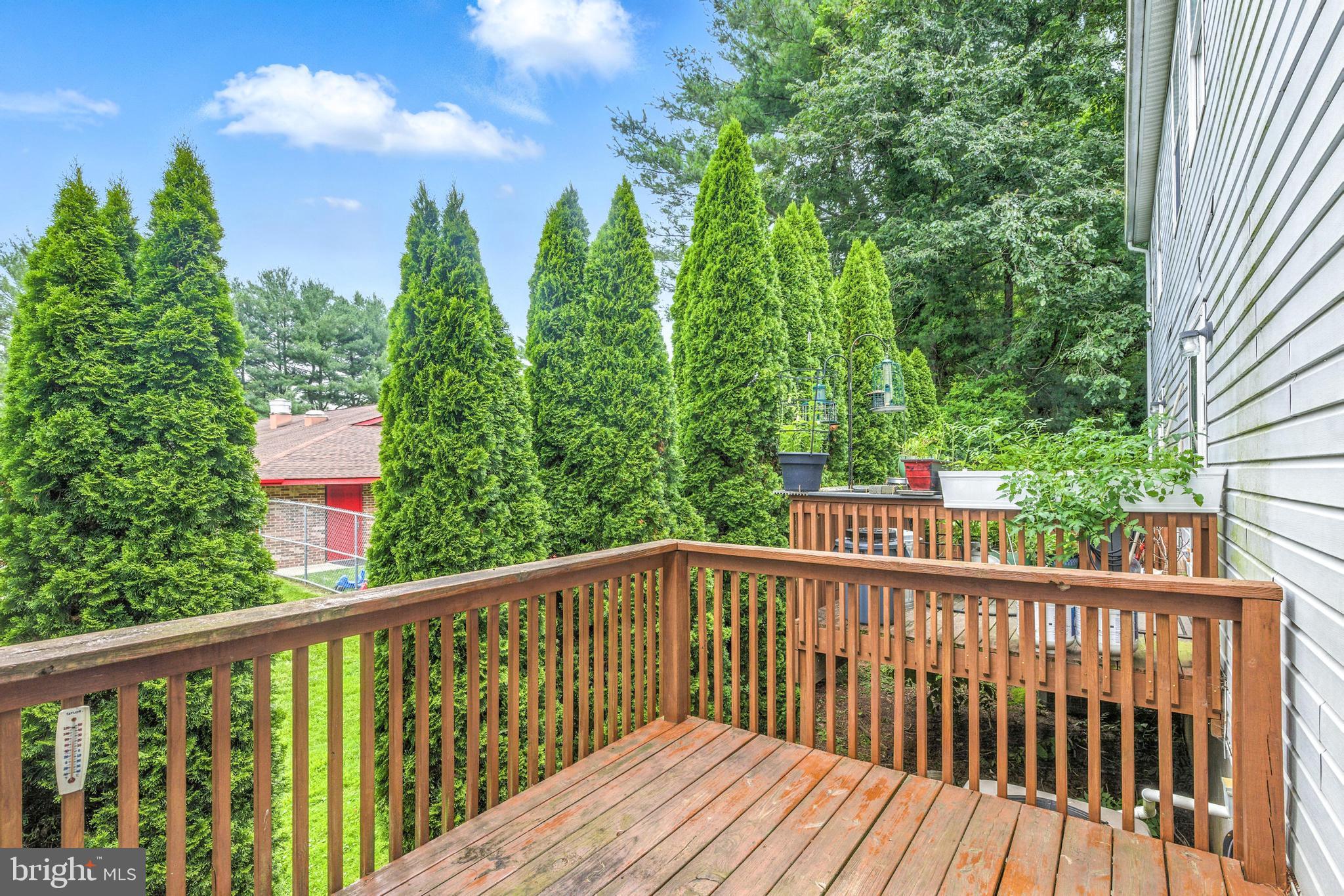 111 Gateway Drive Newark, DE 19711 - Photo 20 of 20 a view of balcony with wooden floor and fence