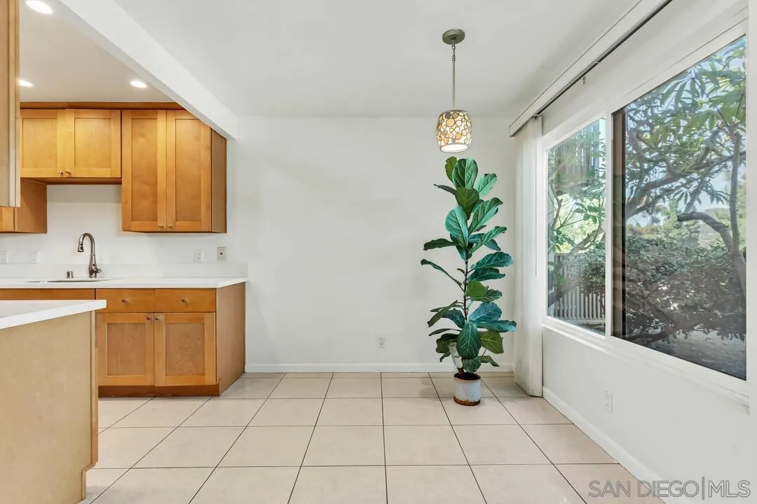 8536 Via Mallorca, Unit B La Jolla, CA 92037 - Photo 8 of 34 a view of a kitchen with a potted plant