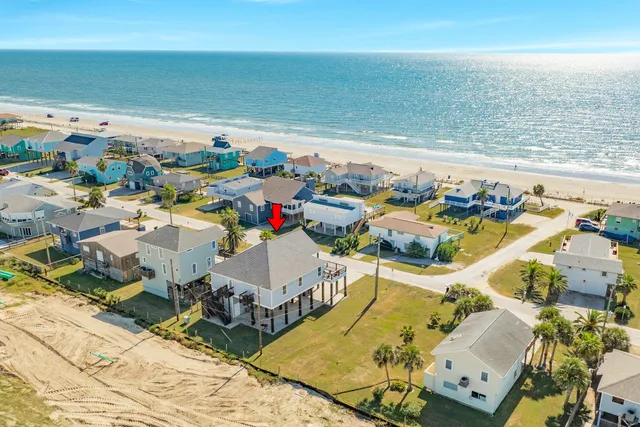 a view of an ocean and beach