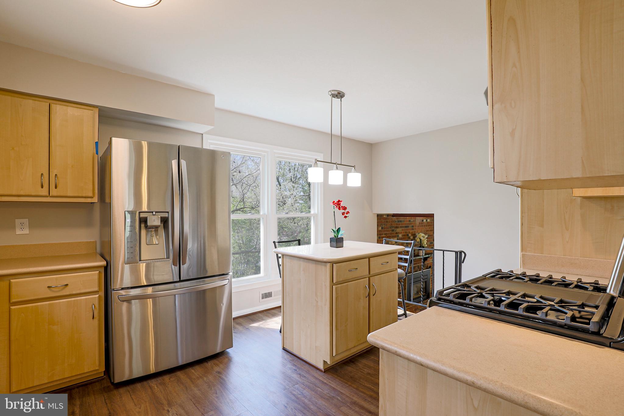 319 Summit Hall Road Gaithersburg, MD 20877 - Photo 3 of 58 Eat-in kitchen with stainless and Corian counters!