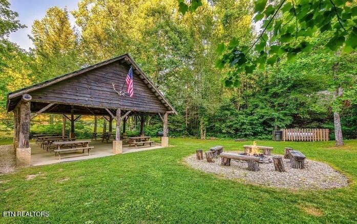 2910 Piney Ridge Way Sevierville, TN 37862 - Photo 34 of 35 PAVILION AND FIREPIT