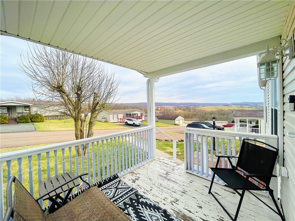 121 Mountain View Drive Berlin, PA 15530 - Photo 29 of 36 a view of a balcony with chairs