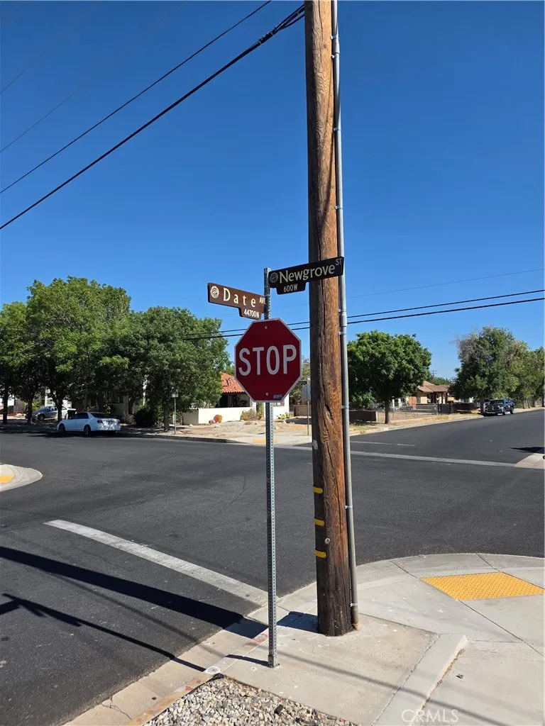 0 Newgrove Street Lancaster, CA 93534 - Photo 9 of 9 a view of a street with benches
