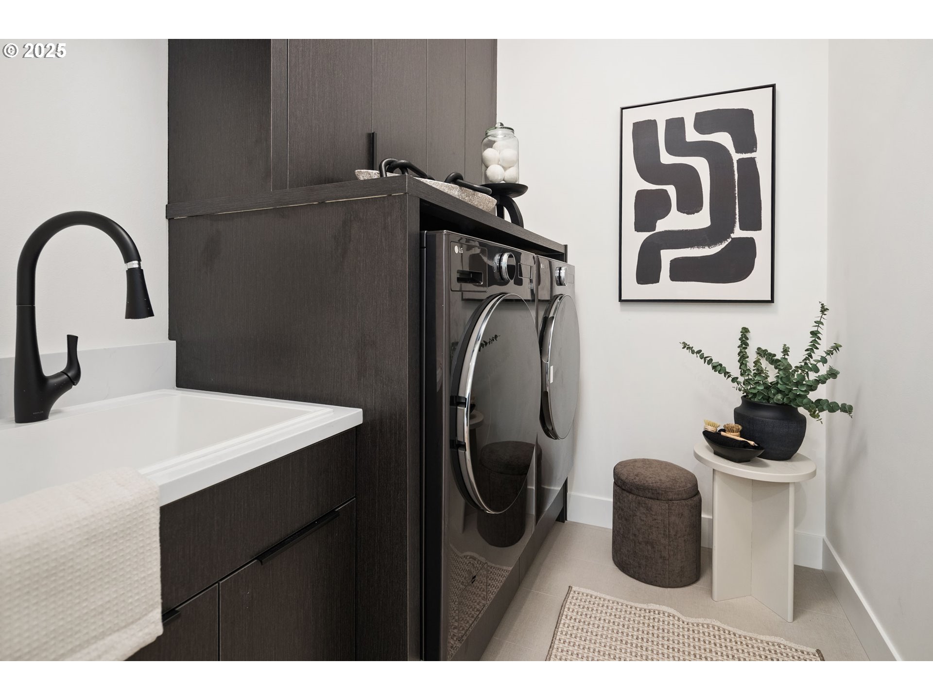 701 1st Street Lake Oswego, OR 97034 - Photo 22 of 42 a bathroom with a sink a mirror and a toilet