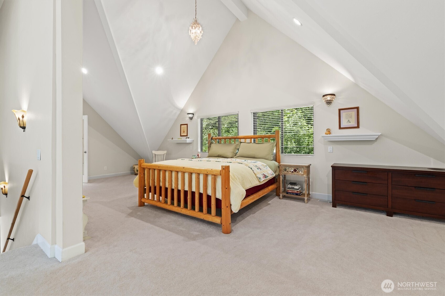 15305 Index-Galena Road Index, WA 98256 - Photo 11 of 38 a bedroom with a bed and a dresser