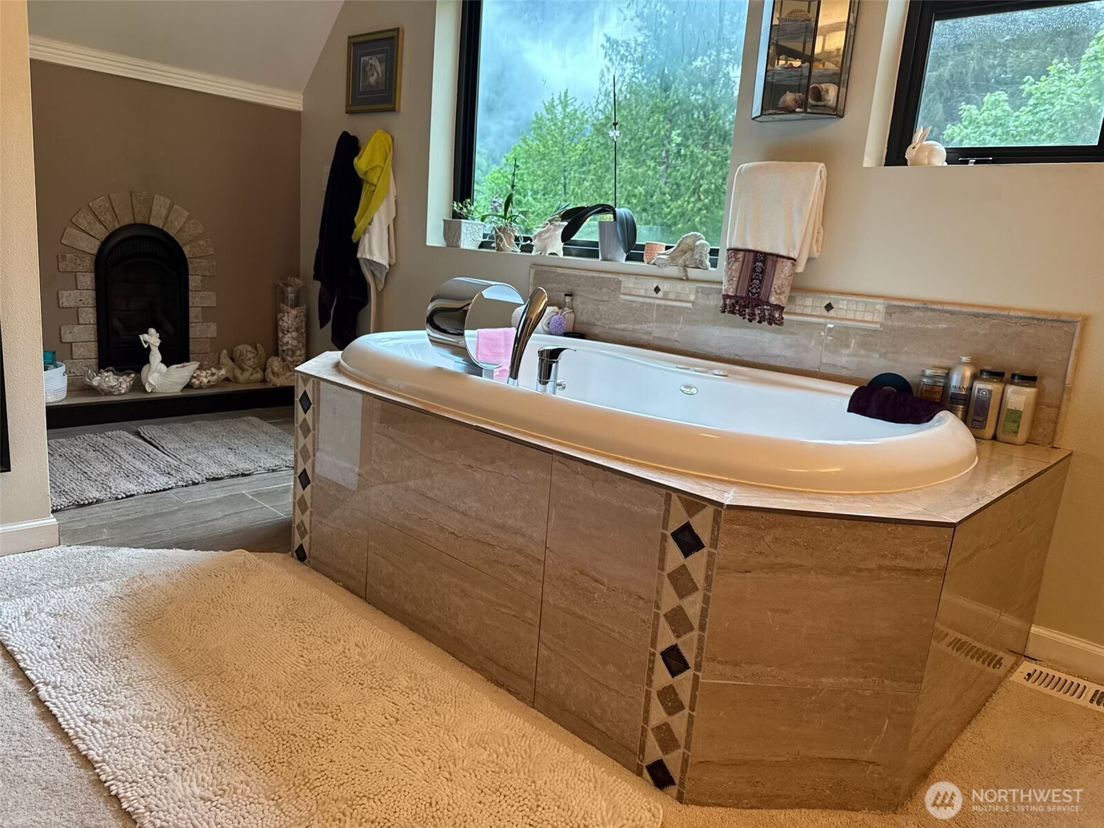 15305 Index-Galena Road Index, WA 98256 - Photo 15 of 38 a bathroom with a sink and a mirror