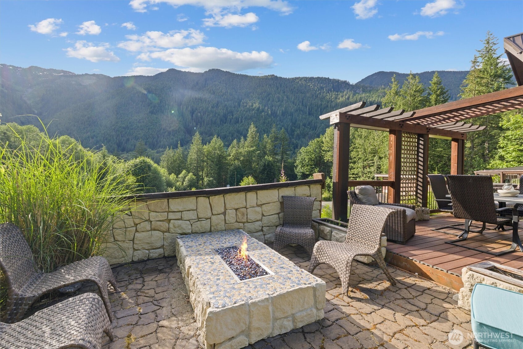 15305 Index-Galena Road Index, WA 98256 - Photo 27 of 38 a view of a chairs and table in patio