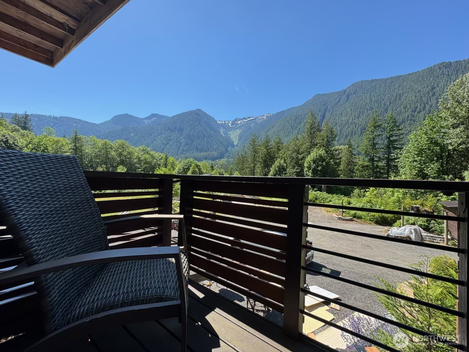 15305 Index-Galena Road Index, WA 98256 - Photo 37 of 38 a view of a balcony with a yard