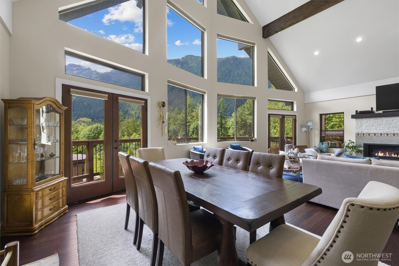 15305 Index-Galena Road Index, WA 98256 - Photo 6 of 38 a view of a dining room with furniture window and outside view