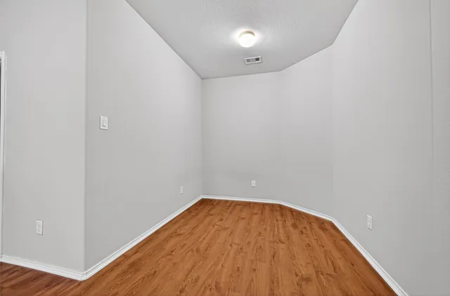 a view of wooden floor in a room