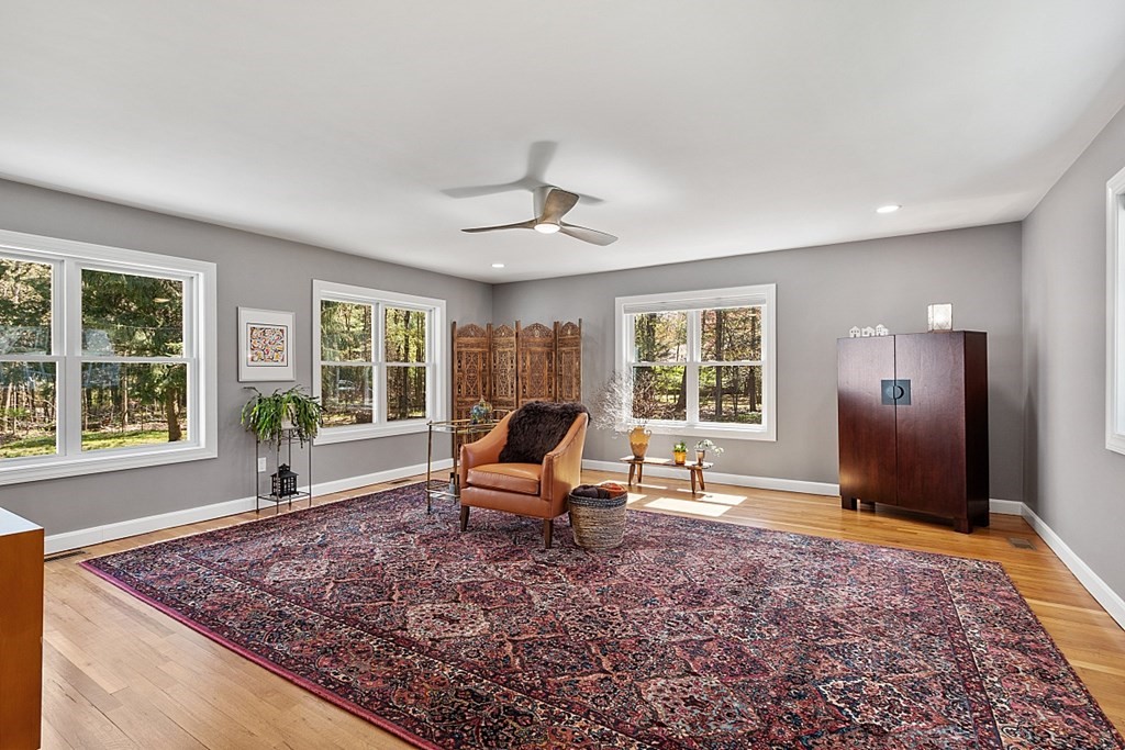 23 Nutting Road Groton, MA 01450 - Photo 14 of 42 a living room with furniture windows and wooden floor