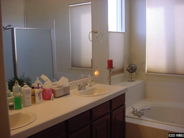 1774 Braidwood Drive Sparks, NV 89436 - Photo 8 of 9 a bathroom with a sink and a mirror